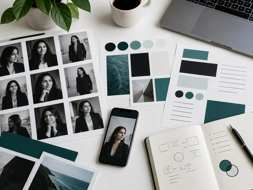 Profesionales construyendo una identidad visual diferenciada
